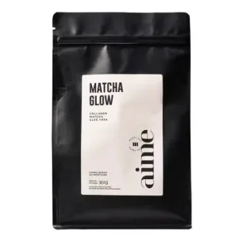 AIME Matcha Glow in jar Refill - Food supplements 30 days cure (408 g)